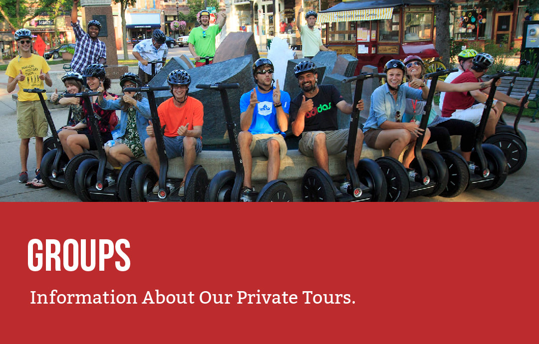 Groups - Information About Our Private Tours